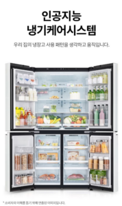 LG전자 디오스 오브제컬렉션 870L 4도어 T873MEE111 냉장고 방문설치 이미지 6